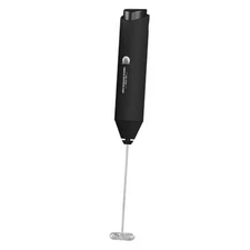 Powerful Milk Frother Wand - Mini Handheld Milk Frother with Black No Stand