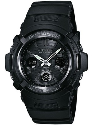Casio AWG-M100B-1AER Herrenuhr Edelstahl G-SHOCK schwarz