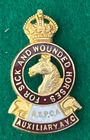 Scarce WW1 Era RSPCA  Auxiliary Army Veterinary Corps Horses Badge by JR Gaunt