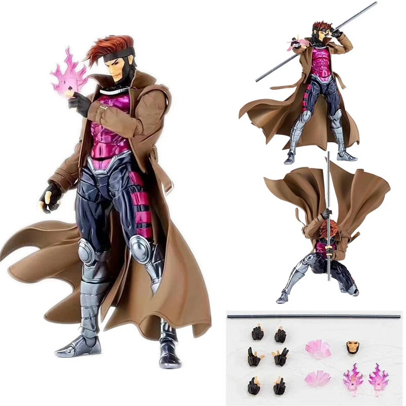 Marvel Revoltech 16cm Gambit Action Figure Gambit Action Figure