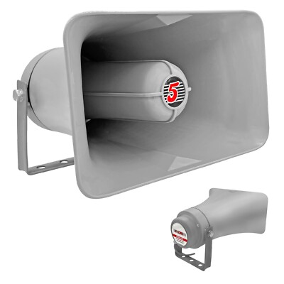 5Core PA Speaker 10 Inch 200W Bull Horn Loud Audio 8Ohm Indoor Outdoor Speakers