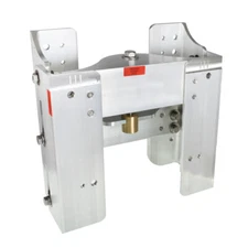JPL4500 Adjustable 6" Outboard Boat Jack Plate High Strength polished Aluminum