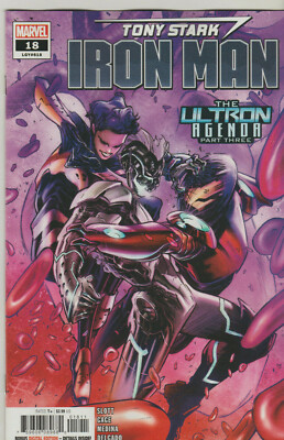 MARVEL COMICS TONY STARK IRON MAN #18 JANUARY 2020 1ST PRINT NM