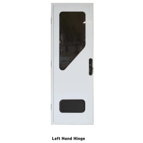 Camec Caravan 3 Point Main Door Lock Left Hand Side Hinge Caravan LEFT Handle - Picture 3 of 4
