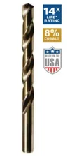 Century Drill & Tool 26219 19/64" Pro Grade Cobalt Drill Bit