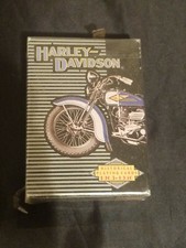 Harley Davidson Playing Cards HD Motorcycles 1903 1950 Vintage Pan Head UL J RL