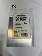 (10-Pk) Amerimax Step Flashing Aluminum 5" x 7" 85068