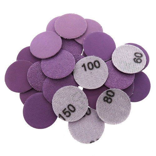 1 Inch=25mm Wet and Dry Sanding Discs Sandpaper Hook And Loop Pads Grit 60-10000 - Picture 6 of 29