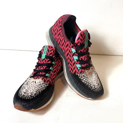 Brooks Womens Bedlam Multicolor Running Shoes Sneakers Size 8.5 B (Medium) Lace