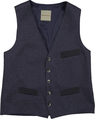 NEU! Benvenuto Herren Anzugweste Egilo  Gr. 54 dunkelblau