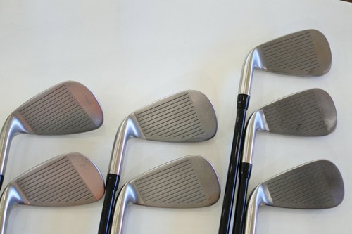 MIZUNO T-ZOID PLUS NICK FALDO 7PC S-FLEX IRONS SET GOLF CLUBS - Picture 3 of 5