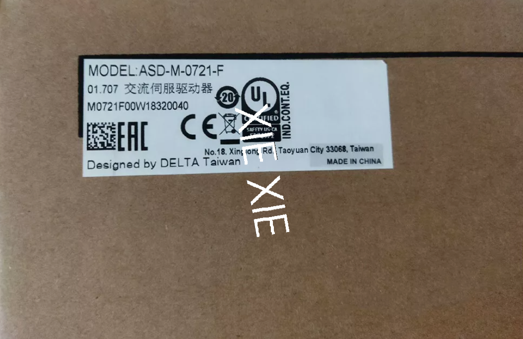 DELTA ASD-M-0721-F Brand new AC servo drives shipping Via Fedex or
