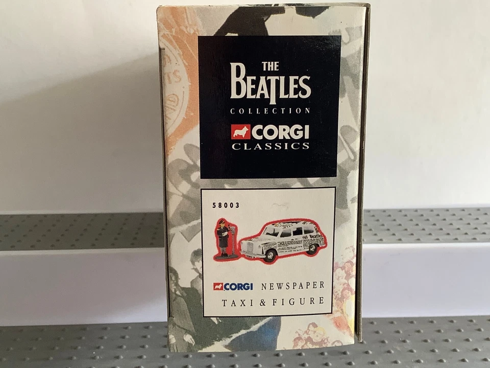 ✅Corgi Classics - Collezione The Beatles "Giornale - Taxi+Figura" (FE43-22S9/5) - Immagine 2 di 4