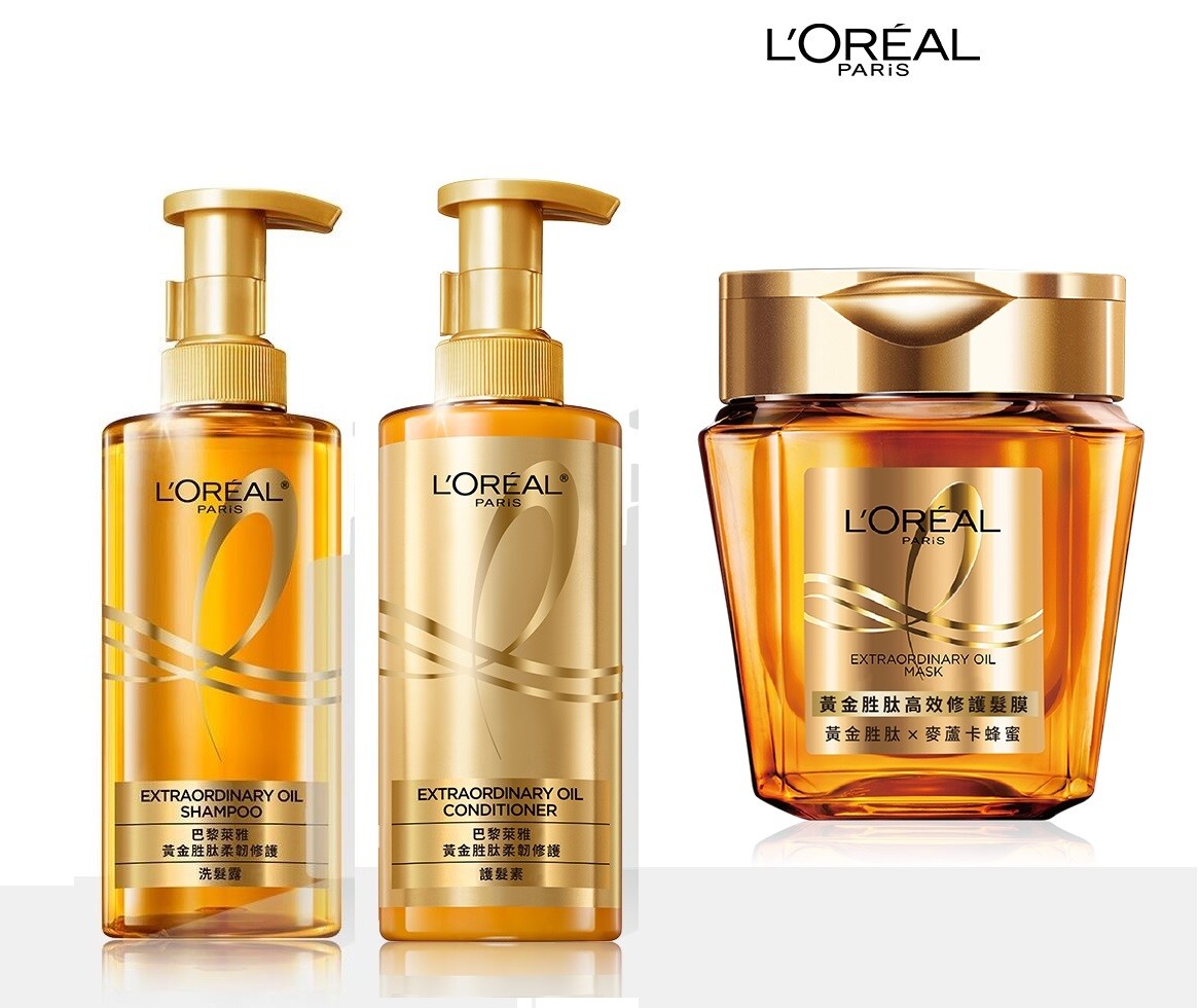 シャンプー 1kg LOREAL Extraordinary Cleansing Cream 8-Pack L'Oréal Paris Elseve Extraordinary Oil Leave-In