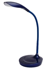 LED Gooseneck Desk Lamp with USB Charging Port, 3 Dimming Levels, Touch 