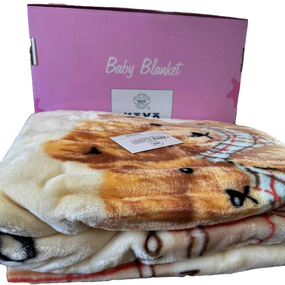 Koyo Baby Blanket Teddy Bears Collection Child Soft Thick & Warm - Image 3 of 4