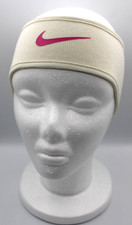 Nike Warm Classic Knit Headband Womens Sail/Vast Grey/Pinksicle