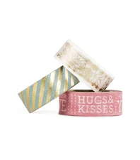 3 Rolls Airmail themed Washi Tape Decorative Planner Supply journal envelope 