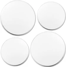 Reston Lloyd Electric Stove Burner Covers, Set of 4, White