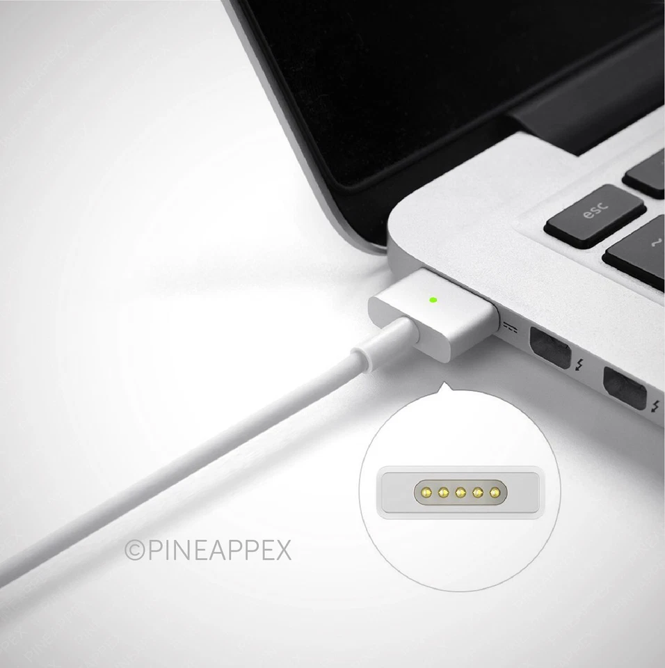 45W MagSafe 2 Power Adapter, Charger for Macbook Air 11" 13" 2012-2015 :: A1436 - Image 2 of 2