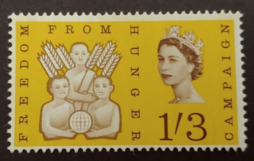 FREEDOM FROM HUNGER 1SH3 VF MNH GREAT  BRITAIN - Picture 1 of 1