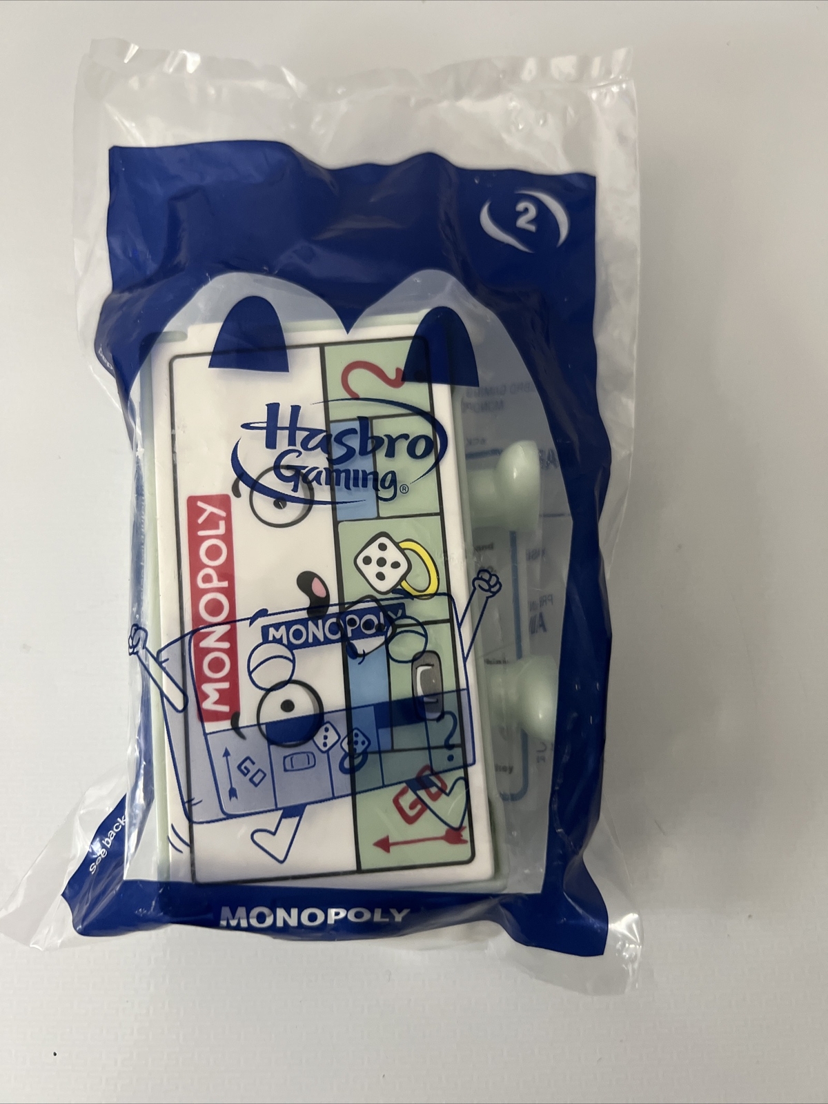 mc donalds happy meal toy hasbro gaming monopoly #2 new unopened 2020