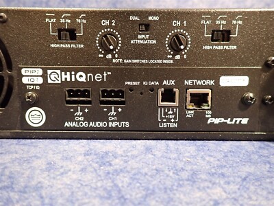 Crown CTs 2000 Two-Channel 1000W Power Amplifier with PIP Card