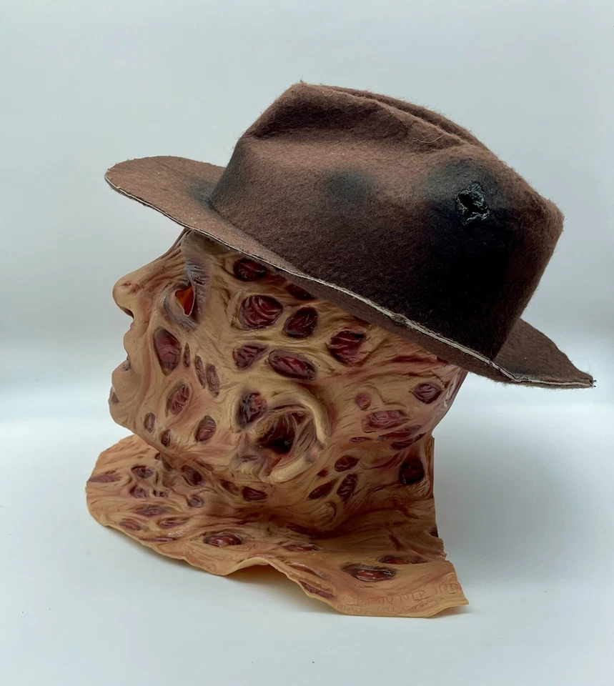 A Nightmare On Elm Street Freddy Krueger Mask Hat Adult Size Rubie's Costume Co - Image 4 of 4