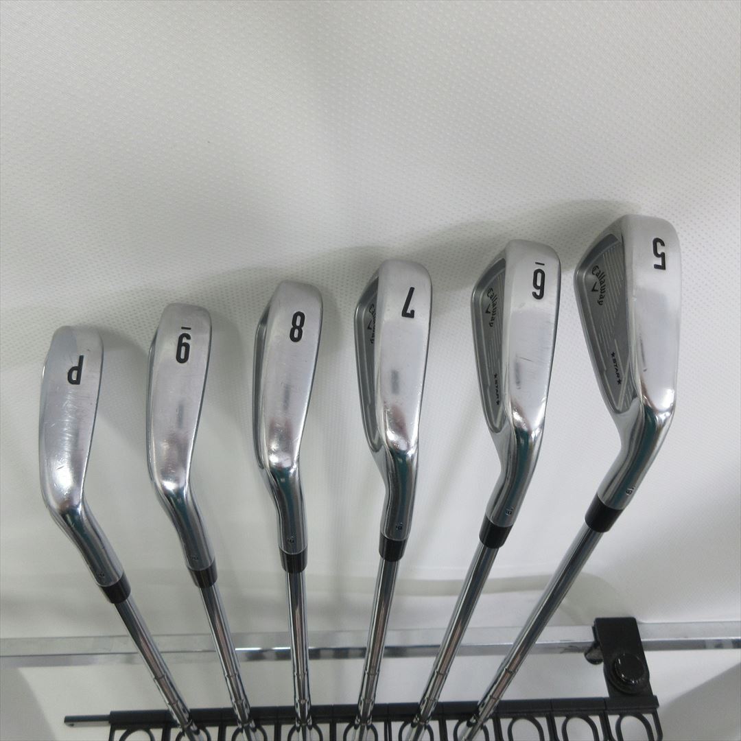 Callaway Iron Set X FORGED STAR Flex-X AMT TOUR WHITE X100 6