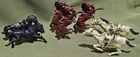 Marx Alamo Play Set Saddled Horses Various Poses Lot of 7