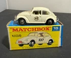 Vintage Original Boxed Lesney Matchbox #15 VW 1500 Saloon Die-Cast Car