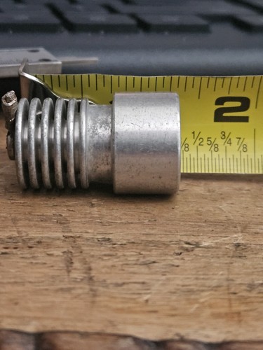 VINTAGE UŻYWANA DUŻA PŁYTA RUROWA EIMAC ROZPRASZAJĄCA CIEPŁO ANODA CZAPKA SZYNKA RADIO - Zdjęcie 8 z 10
