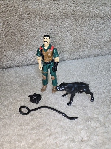 G.I. Joe Junk Yard and Mutt V1 Vintage Action Figures As Is No File Card.