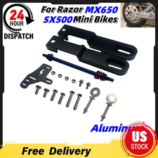 Bolt on Swing Arm Extension Kit Aluminum For Razor MX650 SX500 Mini Bikes 3"-4" 
