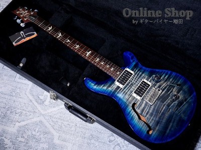 Paul Reed Smith (prs) 2014 Custom 24 SEMI-HOLLOW 10TOP Faded Blue