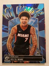Kel'el Ware 2024-25 Donruss Optic Prizm Purple My House Rookie Card #11