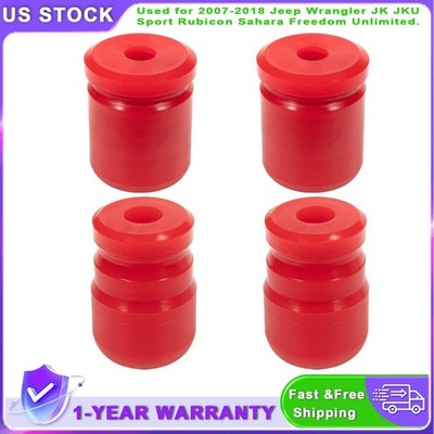 Front & Rear Bump Stop Speedbump 1-1303 1-1304 for Jeep Wrangler JK JKU 2007-18