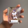 2023 Leaf Trinity Clear Auto Gold Foil /50 Malachi Nelson Rookie Autograph