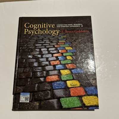 Cognitive Psychology Connecting Mind   Like New   No Highlighting   Free Ship