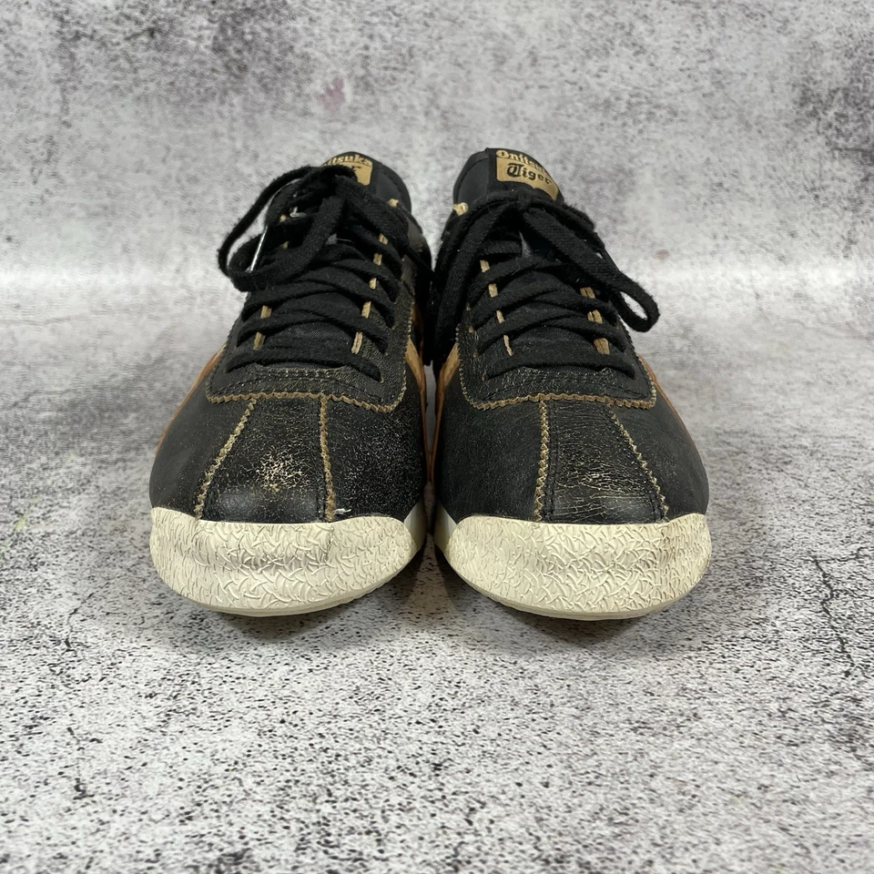 Onitsuka Tiger Corsair Black/Golden Sneakers Shoes Size US 8,5 EUR 42 - Image 2 of 4