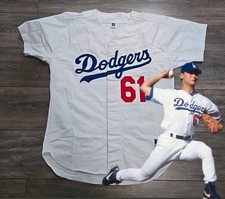 🇰🇷 🔴⚪️🔵 AUTHENTIC VINTAGE CHAN HO PARK ROOKIE JERSEY DODGERS RUSSELL 48 XL 