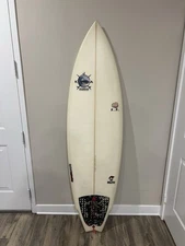KJA Design Misfit Surfboard 6’4 Board- Wing Swallow Tail, Thruster