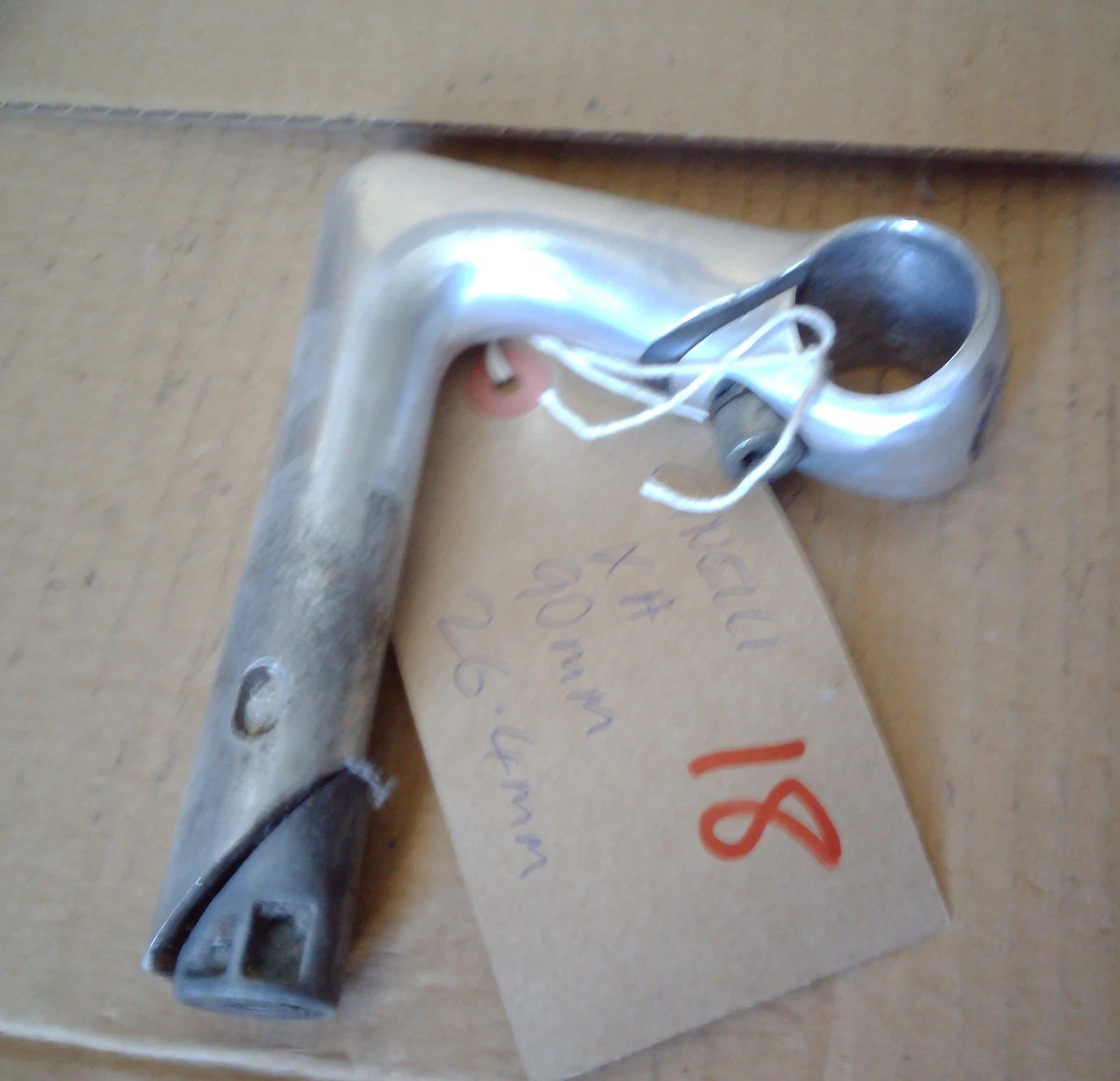 Vintage Cinelli 1E tige 110 mm pince 22,2 alliage plume Italie Eroica