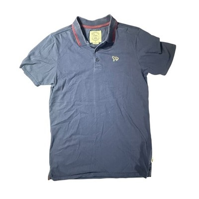 Vans Chima Ferguson Signature Navy Blue Polo Shirt Size S