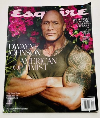 Esquire Magazine Summer 2026 Dwayne Johnson American Optimist