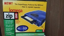 Iomega Zip 250MB External Parallel Port Drive, 250MB
