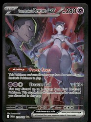 Team Rocket's Mewtwo ex 231/182 Destined Rivals SIR