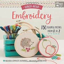 Lunch-Hour Embroidery: 130 Playful Motifs from A to Z (Paperback)