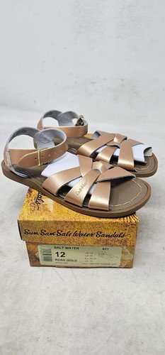 Salt Water Sandals, Rose Gold, Little Kid, US 13 / UK 12 / EU 30-31 - Picture 7 of 8