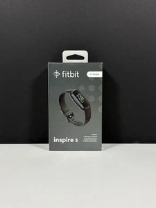 Fitbit Inspire 3 Surveillance de la fréquence cardiaque Santé & Fitness Tracker Brand New, scellé